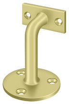 Deltana - Hand Rail Brackets; 3" Projection - Bright Brass