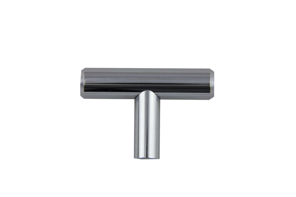 Pride Industrial - 2" Bar Pull Cabinet Knob - Polished Chrome