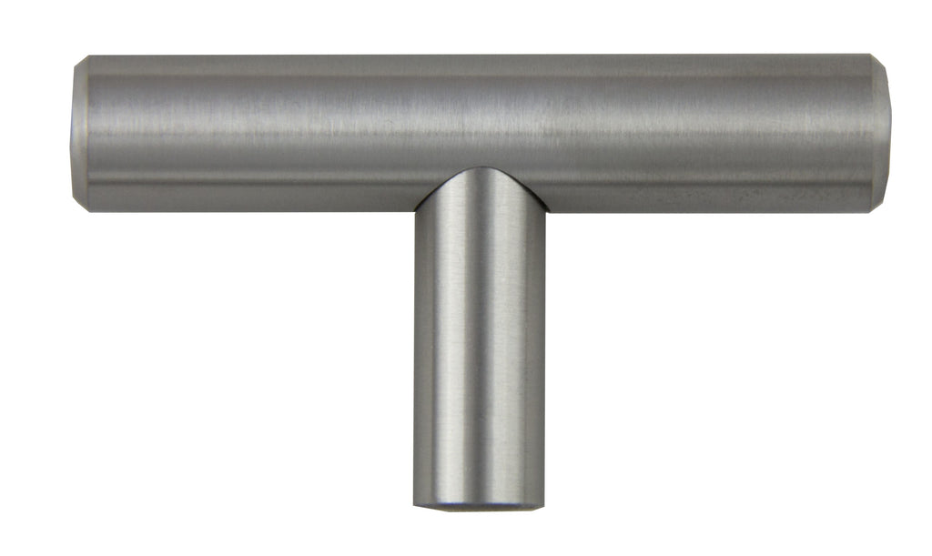 Pride Industrial - 2" Bar Pull Cabinet Knob - Stainless Steel