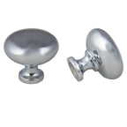 Pride Industrial - 1-1/4" St. Louis Cabinet Knob - Polished Chrome