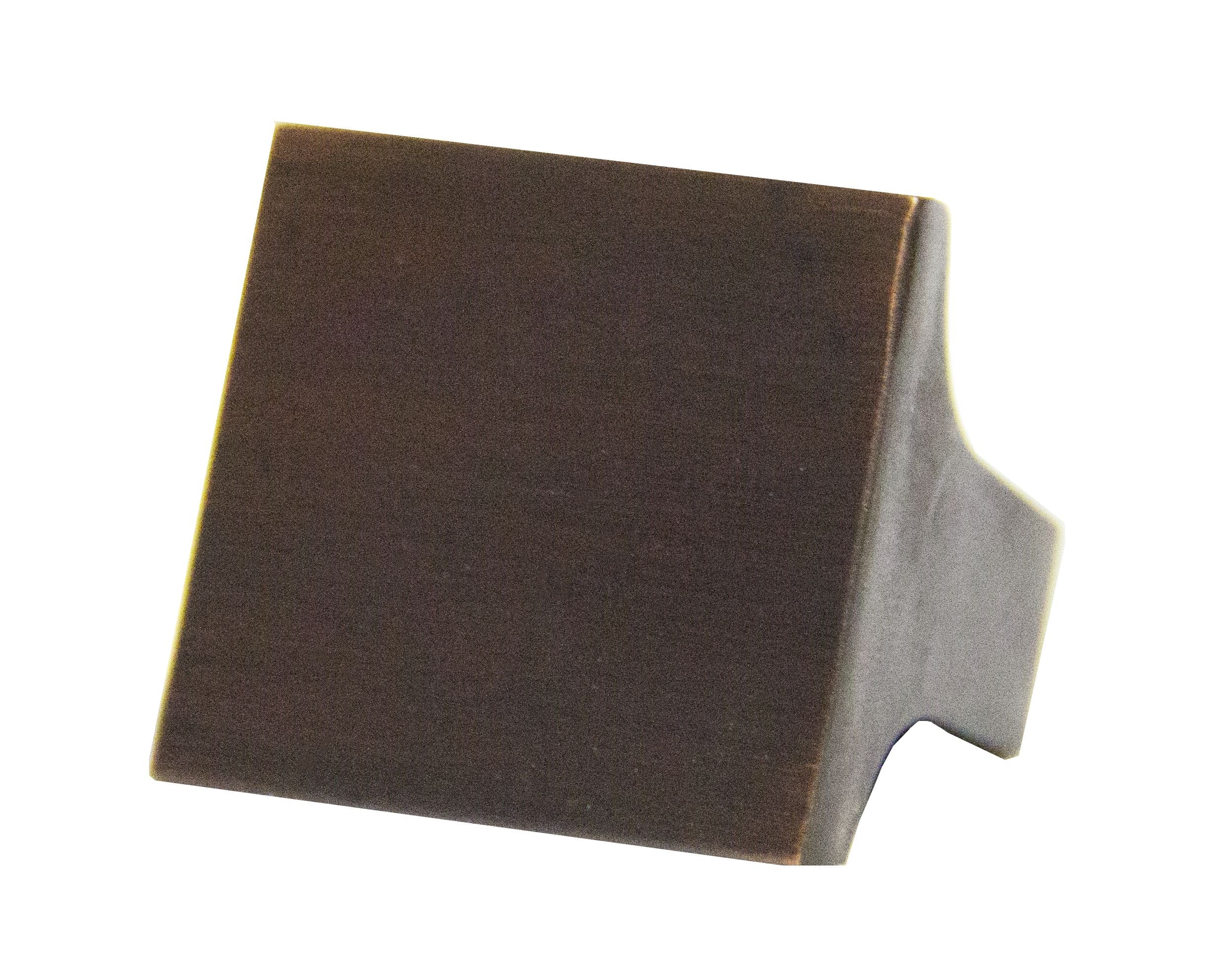Pride Industrial K8312510B 1" Square Miami Cabinet Knob Oil Rubbed Bronze Finish Main image