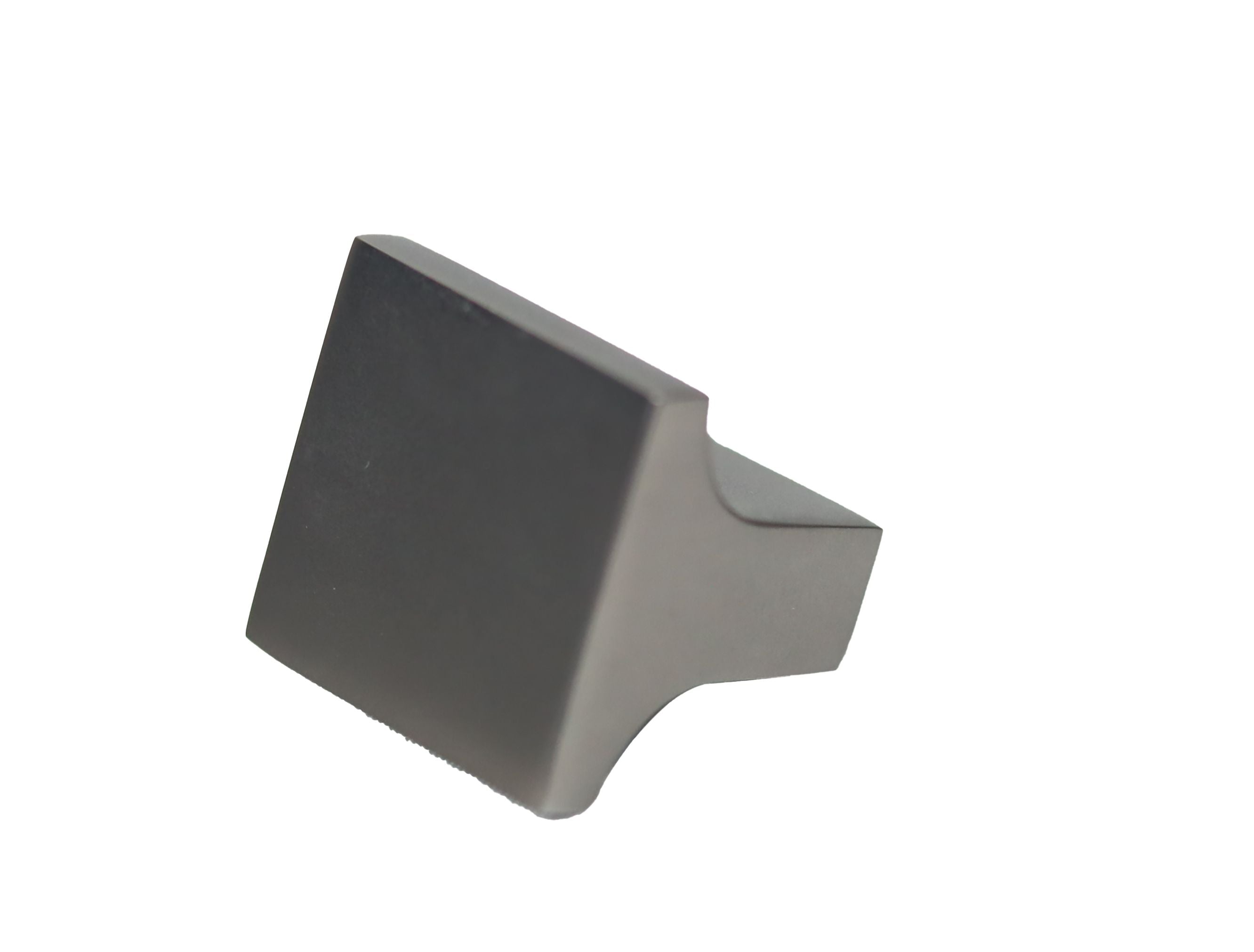 Pride Industrial K83125DP 1" Square Miami Cabinet Knob Dark Pewter Finish Main image