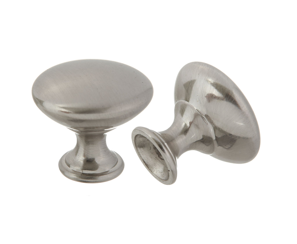 Pride Industrial - 1-1/16" Diecast Mushroom Cabinet Knob - Satin Nickel