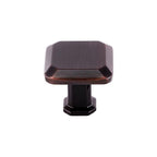 Pride Industrial - 1" Square Cabinet Knob - Oil Rubbed Bronze