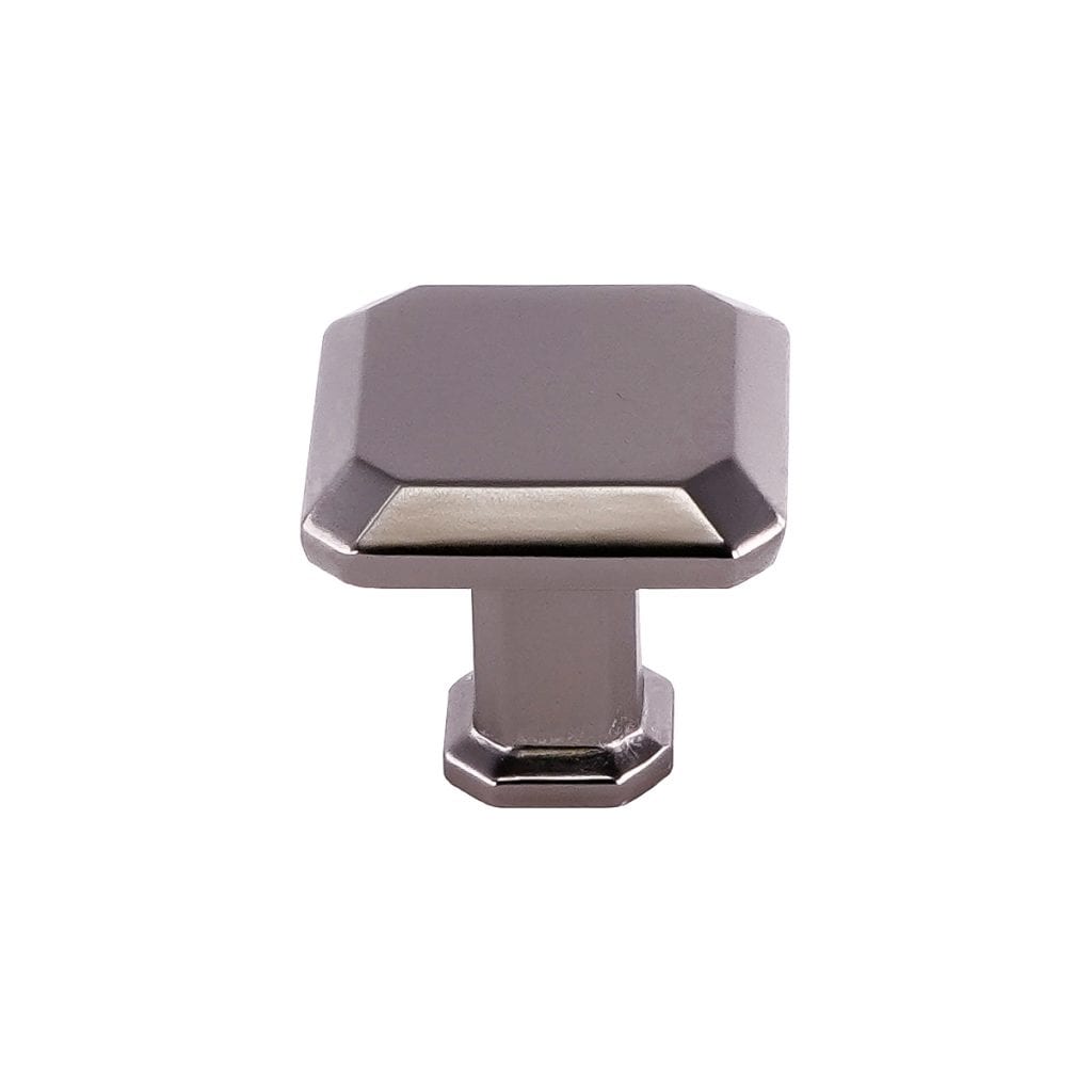 Pride Industrial - 1" Square Cabinet Knob - Dark Pewter