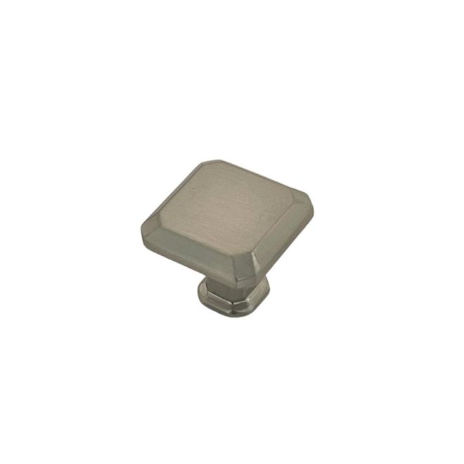 Pride Industrial - 1" Square Cabinet Knob - Satin Nickel
