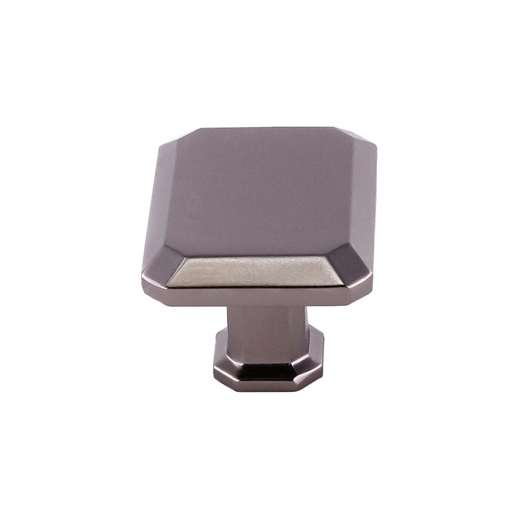 Pride Industrial - 1-1/2" Rectangle Cabinet Knob - Dark Pewter