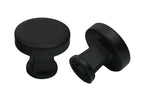 Pride Industrial - 1-1/4" Diameter Colorado Cabinet Knob - Matte Black