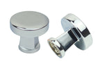 Pride Industrial - 1-1/4" Diameter Colorado Cabinet Knob - Polished Chrome