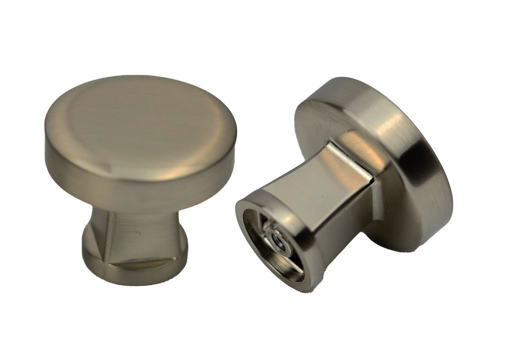Pride Industrial - 1-1/4" Diameter Colorado Cabinet Knob - Satin Nickel