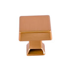 Pride Industrial - 1-1/4" Square Colorado Cabinet Knob - Rose Gold