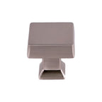 Pride Industrial - 1-1/4" Square Colorado Cabinet Knob - Satin Nickel