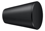 Deltana - Knob Cone Cabinet 1" - Black