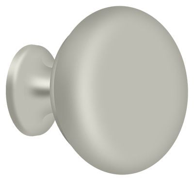 Deltana KR114U15 Knob Round Solid; Satin Nickel Finish Main image