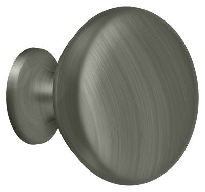 Deltana - Knob Round Solid - Antique Nickel