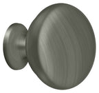 Deltana - Knob Round Solid - Antique Nickel