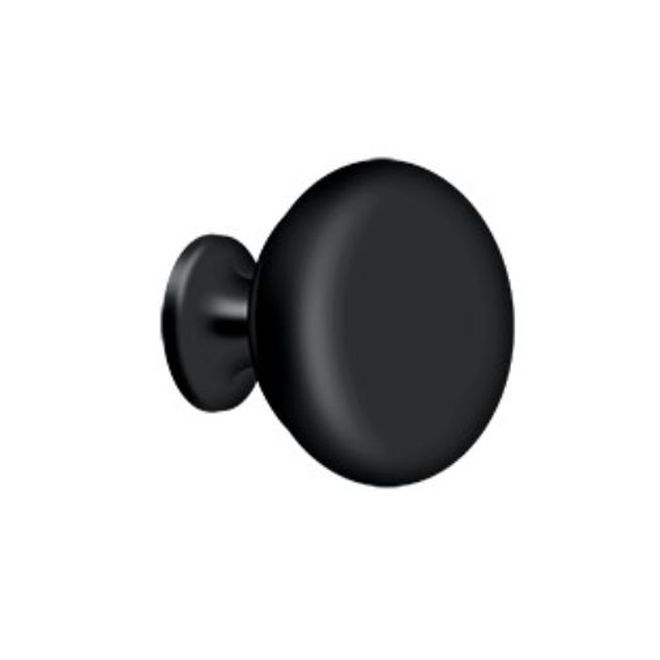 Deltana - Knob Round Solid - Black
