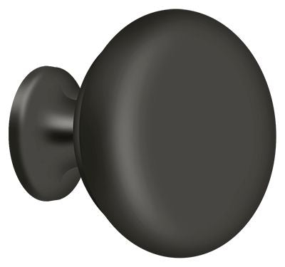 Deltana KRH114U10B Knob Round Hollow; Oil Rubbed Bronze Finish Main image