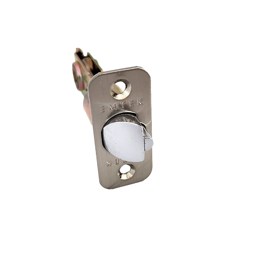 Emtek LC4-DLB275R-US Key in Lever or Knob 2-3/4" Backset 1/4" Radius Corner Deadlatch Secondary image