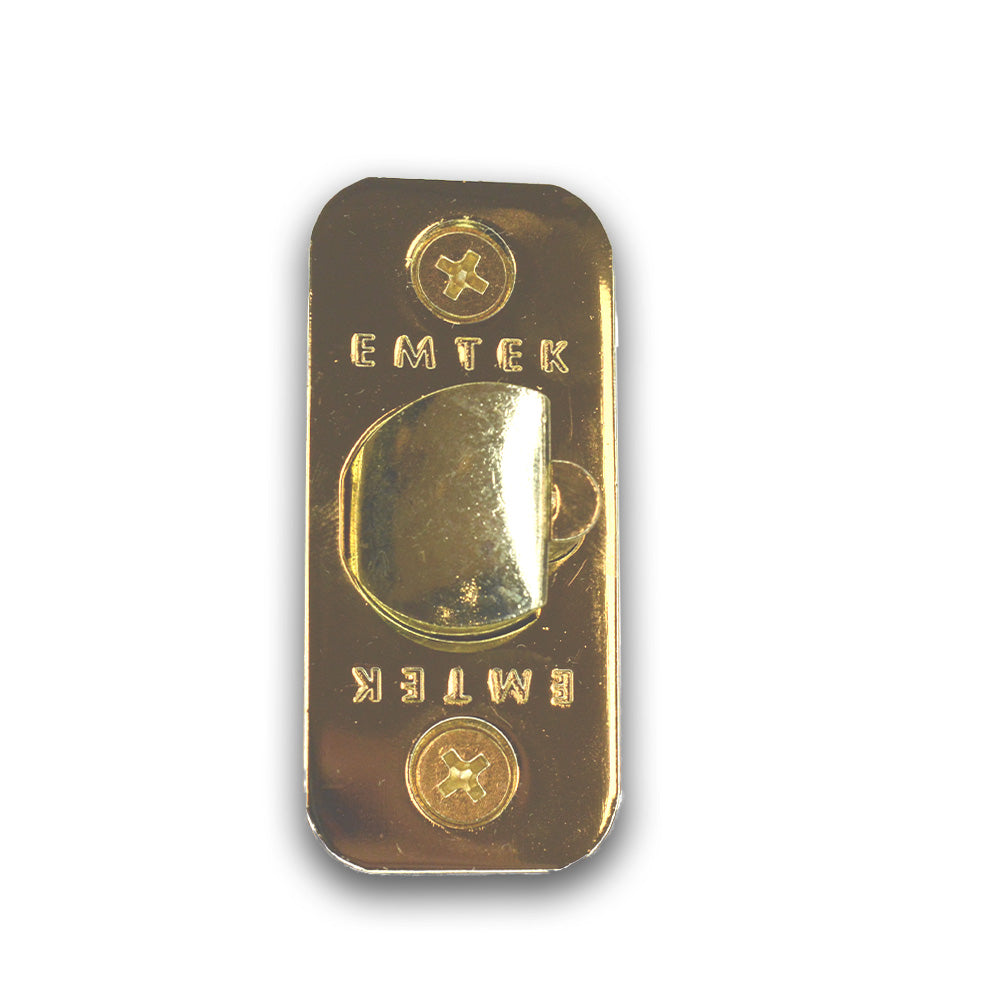 Emtek LC4-DLB275R-US Key in Lever or Knob 2-3/4" Backset 1/4" Radius Corner Deadlatch