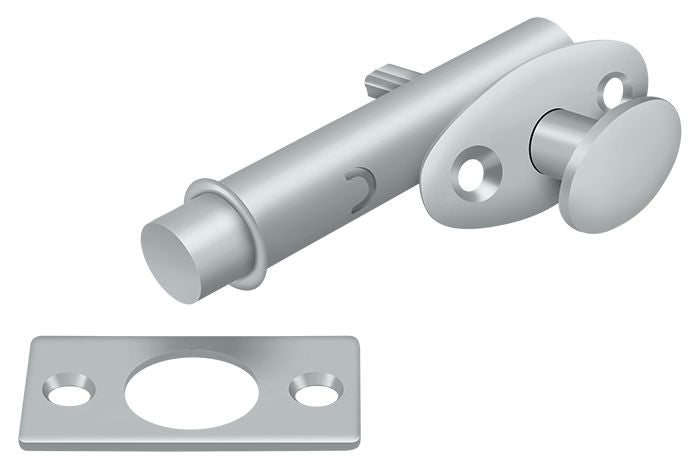 Deltana - Mortise Bolt - Satin Chrome