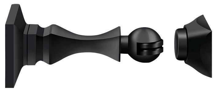 Deltana - Magnetic Door Holder 3-1/2" - Black