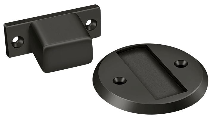 Deltana - Magnetic Door Holder Flush 2-1/2" Diameter - Oil Rubbed Bronze