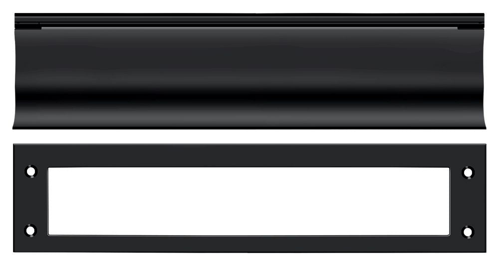 Deltana - Mail Slot; Heavy Duty - Black
