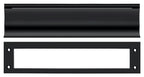 Deltana - Mail Slot; Heavy Duty - Black