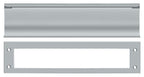 Deltana - Mail Slot; Heavy Duty - Satin Chrome