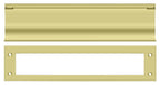 Deltana - Mail Slot; Heavy Duty - Bright Brass