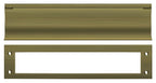 Deltana - Mail Slot; Heavy Duty - Antique Brass
