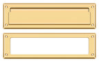 Deltana - Mail Slot 13-1/8" with Interior Frame - Lifetime Brass