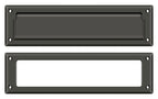 Deltana - Mail Slot 13-1/8" with Interior Frame - Oil Rubbed Bronze
