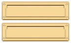 Deltana - Mail Slot 13-1/8" with Interior Flap - Lifetime Brass