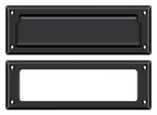 Deltana - Mail Slot 8-7/8" with Interior Frame - Black