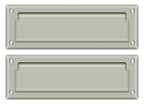 Deltana - Mail Slot 8-7/8" with Back Plate - Satin Nickel
