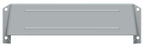 Deltana - Letter Box Hood - Satin Chrome
