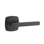 Emtek 5316FRLUS Freestone Lever  2-3/8" Backset Passage with Urban Modern Rose for 1-1/4" to 2" Door Finish