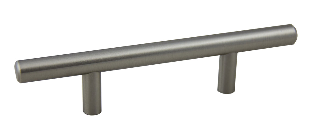 Pride Industrial - 6" Bar Cabinet Pull with 3" Center to Center - Satin Nickel