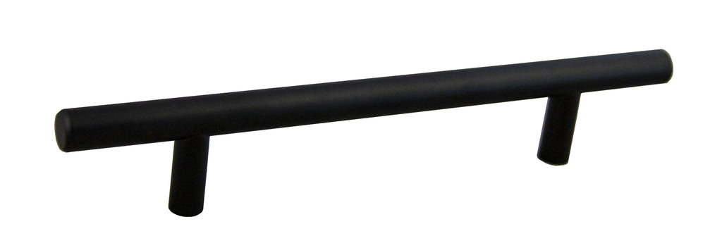 Pride Industrial - 8" Bar Cabinet Pull with 5" Center to Center - Matte Black