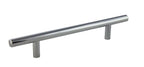 Pride Industrial - 8" Bar Cabinet Pull with 5" Center to Center - Polished Chrome
