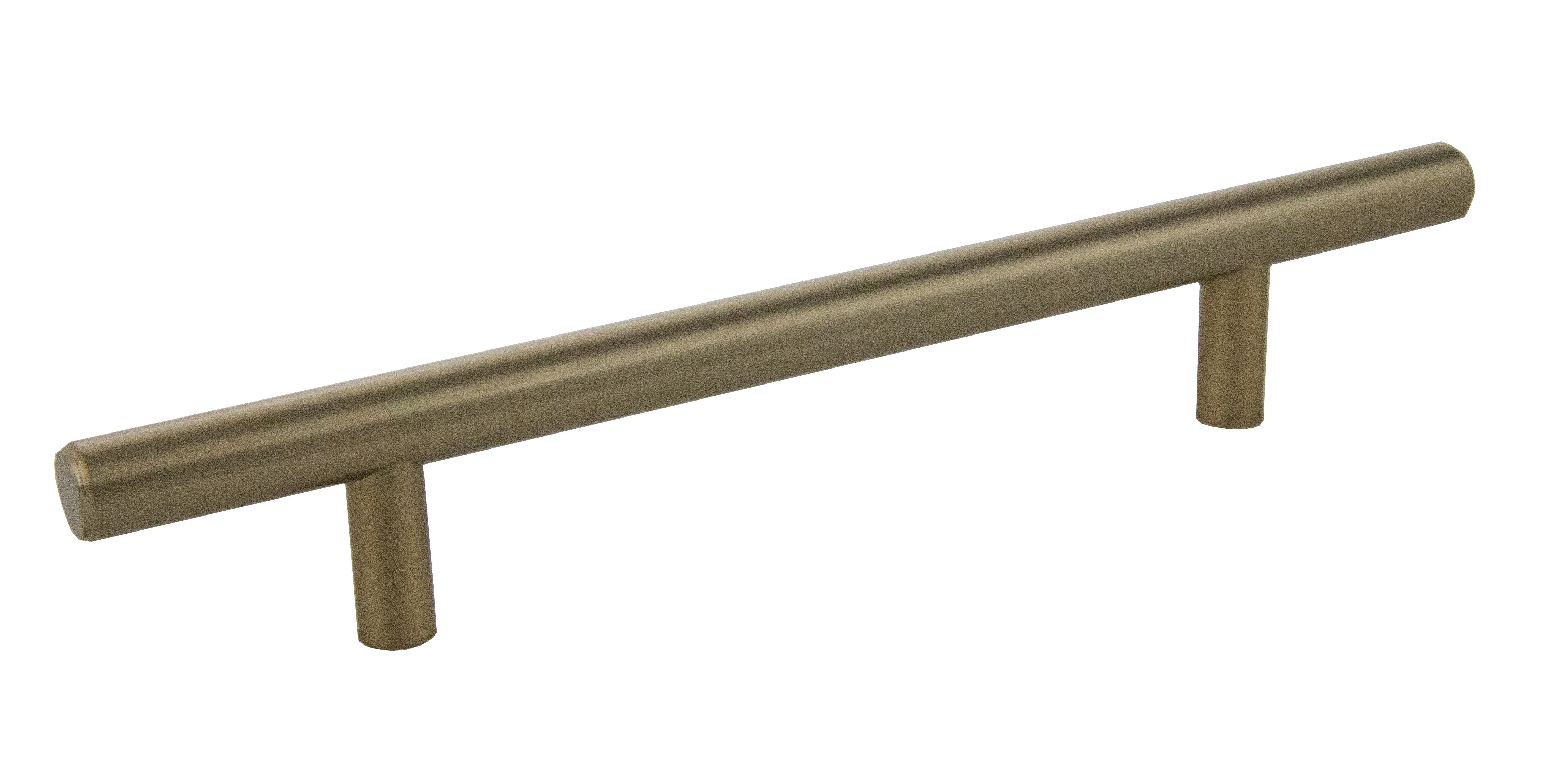Pride Industrial P108RG 8" Bar Cabinet Pull with 5" Center to Center Rose Gold Finish Main image