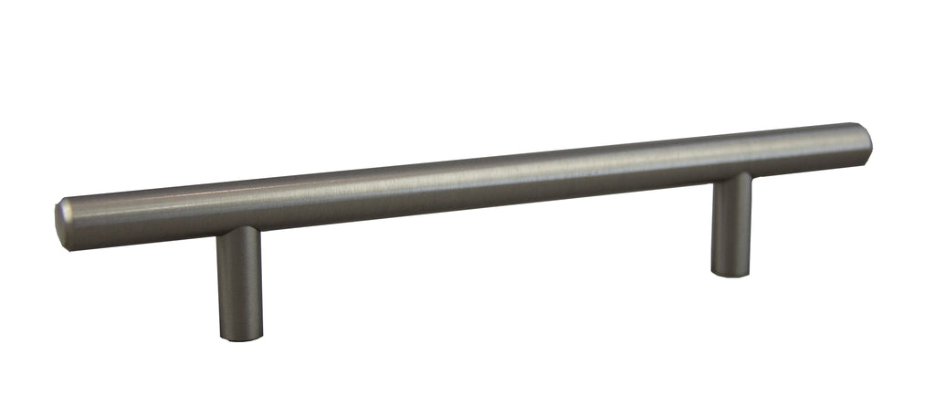 Pride Industrial - 8" Bar Cabinet Pull with 5" Center to Center - Satin Nickel