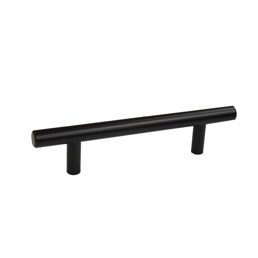 Pride Industrial - 6" Bar Cabinet Pull with 3-3/4" Center to Center - Matte Black