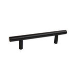 Pride Industrial - 6" Bar Cabinet Pull with 3-3/4" Center to Center - Matte Black