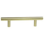 Pride Industrial - 6" Bar Cabinet Pull with 3-3/4" Center to Center - Polished Brass