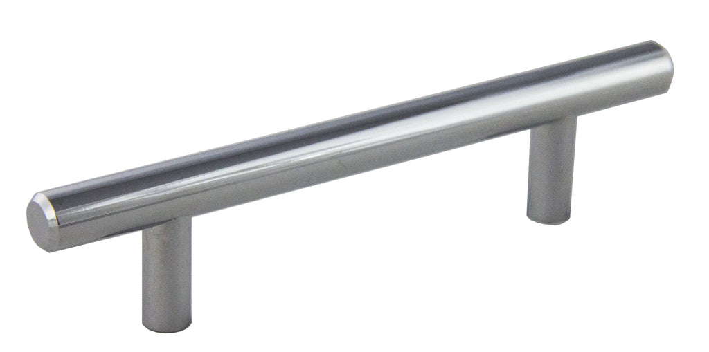 Pride Industrial - 6" Bar Cabinet Pull with 3-3/4" Center to Center - Polished Chrome
