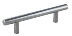 Pride Industrial - 6" Bar Cabinet Pull with 3-3/4" Center to Center - Polished Chrome