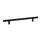 Pride Industrial - 10" Bar Cabinet Pull with 7" Center to Center - Matte Black